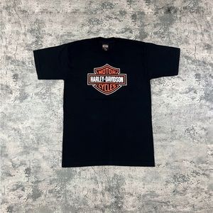 Vintage Y2K Black Harley Davidson T-shirt